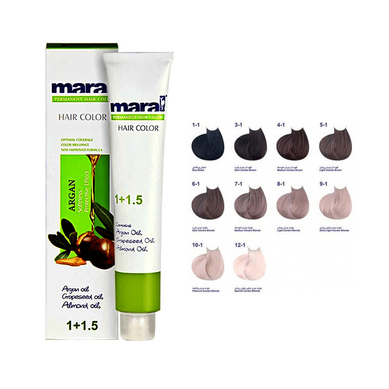 رنگ مو مارال سری دودی