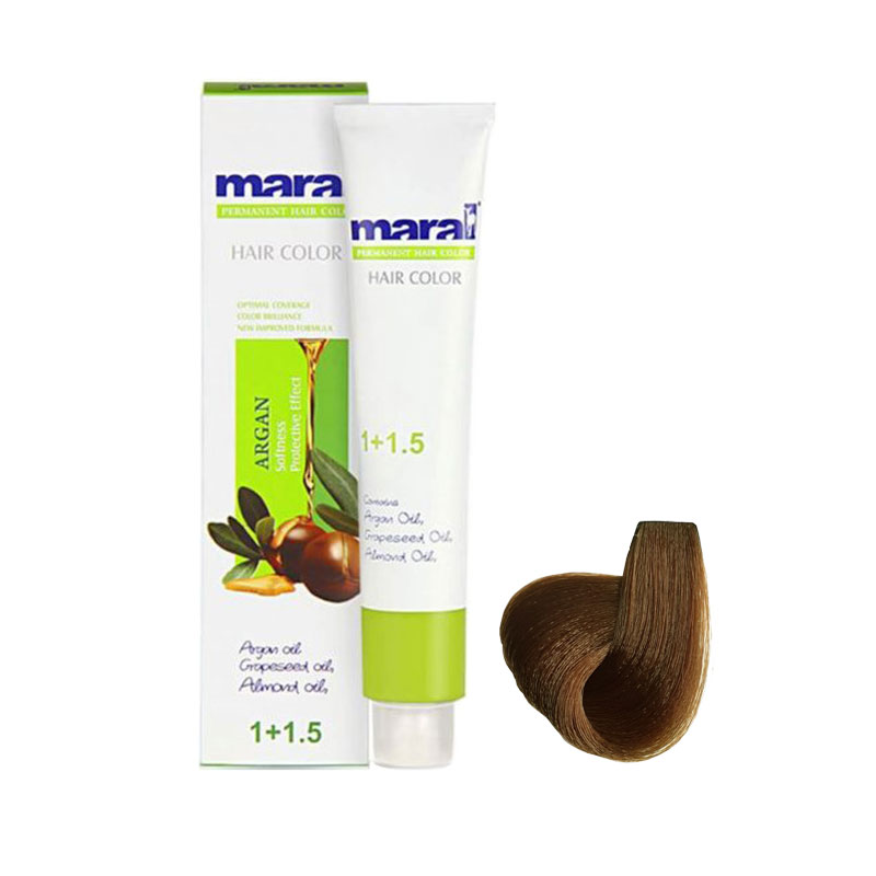 رنگ مو مارال سری تنباکویی شماره 5.05 قهوه ای تنباکویی روشن