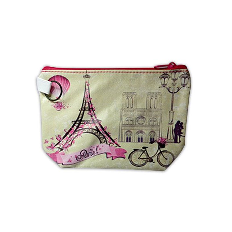 کیف لوازم آرایش طرح پاریس