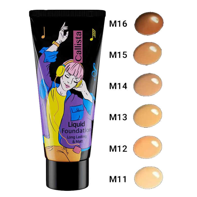 کرم پودر مات کالیستا مدل Long Lasting