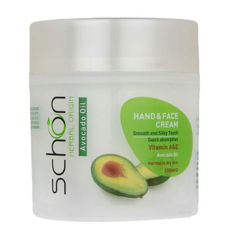 کرم دست و صورت کاسه ای گیاهی با عصاره آووکادو شون