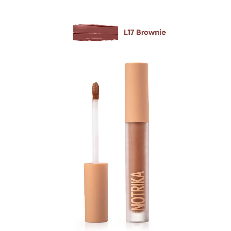 رژ لب مایع 24 ساعته نوتریکا L17-BROWNIE