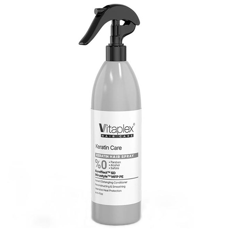 اسپری ترمیم کننده و نرم کننده مو کراتین کر ویتاپلکس