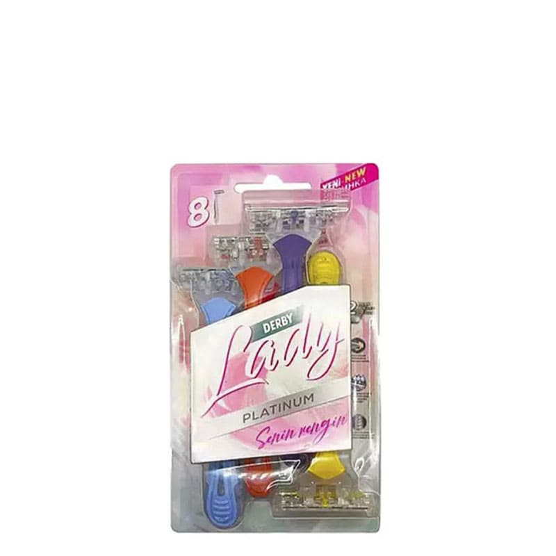 خود تراش دولبه مدل Lady بسته 8 عددی دربی