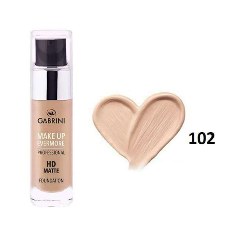 کرم پودر شیشه ای مدلHD MATT شماره 0۲