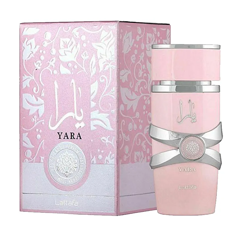 ادکلن زنانه یارا صورتی لطافه 100میل